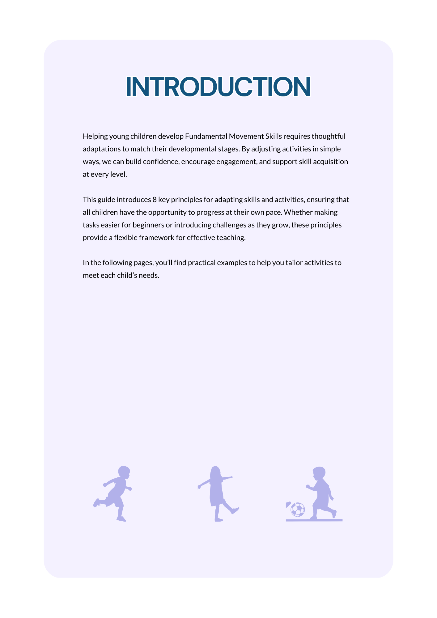 Adapting Skills for Every Child Guide