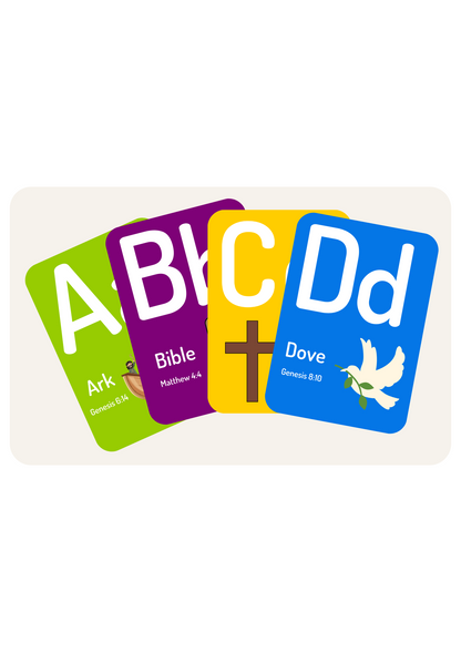 Bible Alphabet Flashcards