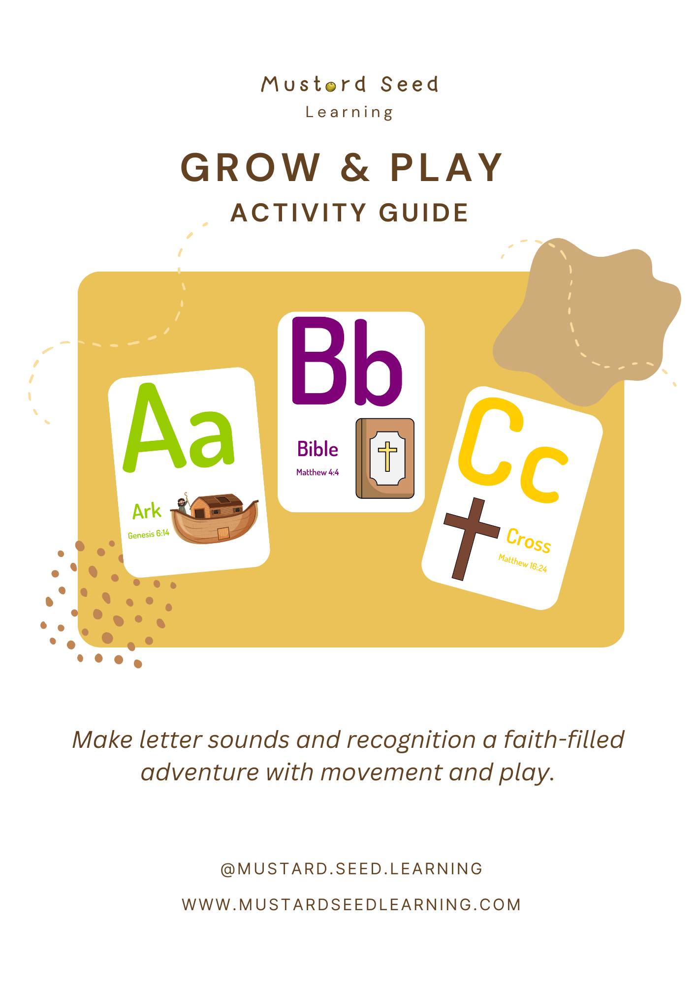 Grown & Play activity guide