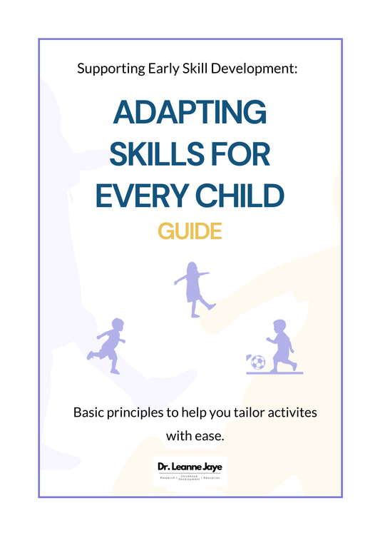 Adapting Skills for Every Child Guide
