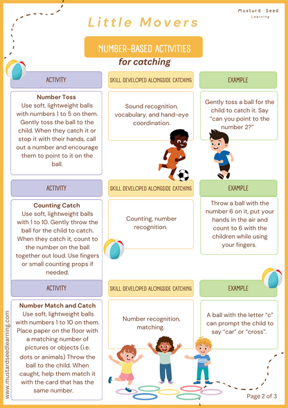 Catching Activity Guide
