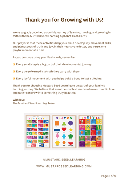 Grown & Play activity guide