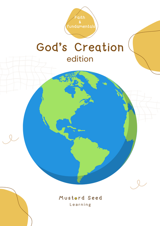 Faith & Fundamentals Activity Pack: Creation Edition